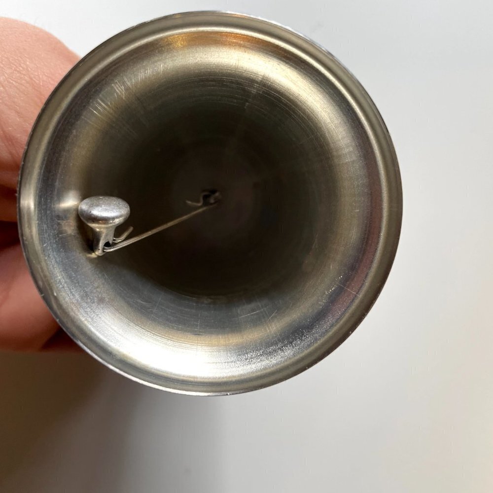 Reed and Barton 1981 Annual Silver Plated Sleigh Christmas Bell Ornament - Picture 7 of 7